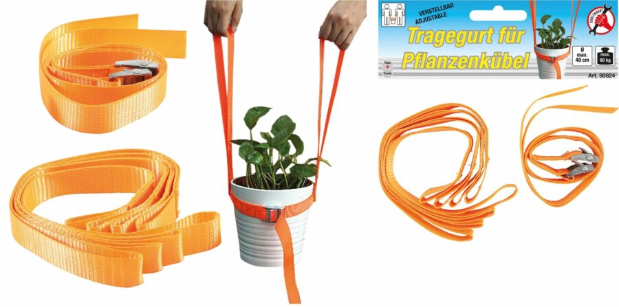 Planter Carrying Strap | 2 pcs. (80824) - 80824 salidzini kurpirkt cenas