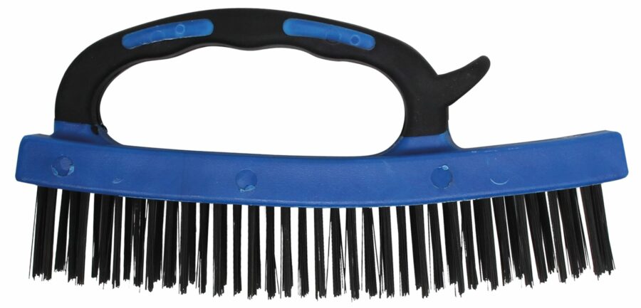 Steel Wire Brush with Plastic Handle | 172 mm (9315) - 9315 salidzini kurpirkt cenas