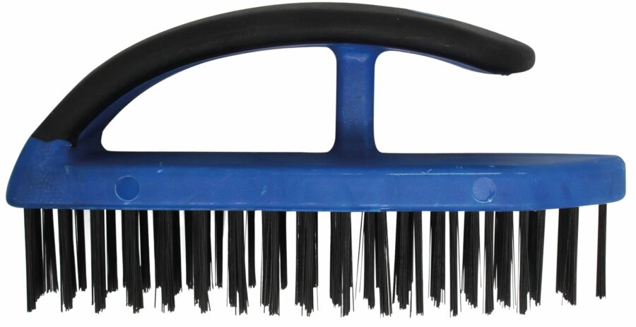 Steel Wire Brush with Plastic Handle | 172 mm (9317) - 9317 salidzini kurpirkt cenas