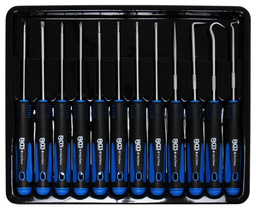 Precision Screwdriver and Hook Set | 12 pcs. (8833) - 8833 salidzini kurpirkt cenas