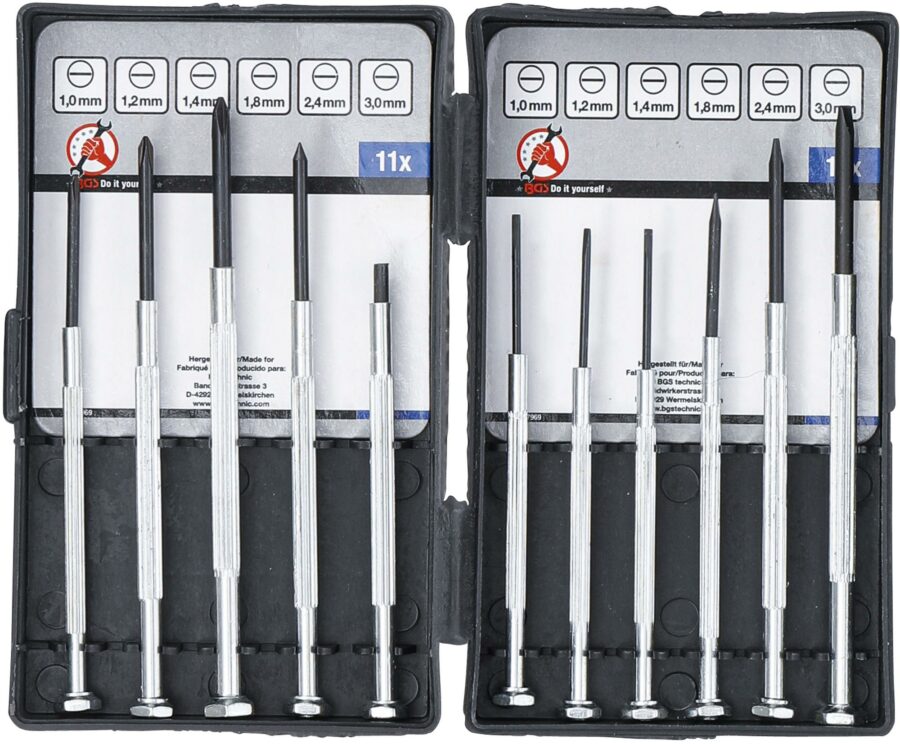 Precision Screwdriver Set | 11 pcs. (7969) - 7969 salidzini kurpirkt cenas