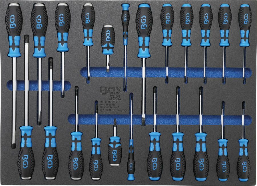 Tool Tray 3/3: Screwdriver Set | 23 pcs. (4014) - 4014 salidzini kurpirkt cenas