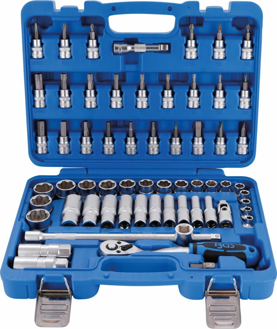 Socket Set | 10 mm (3/8") drive | 61 pcs. (2229) - 2229 salidzini kurpirkt cenas