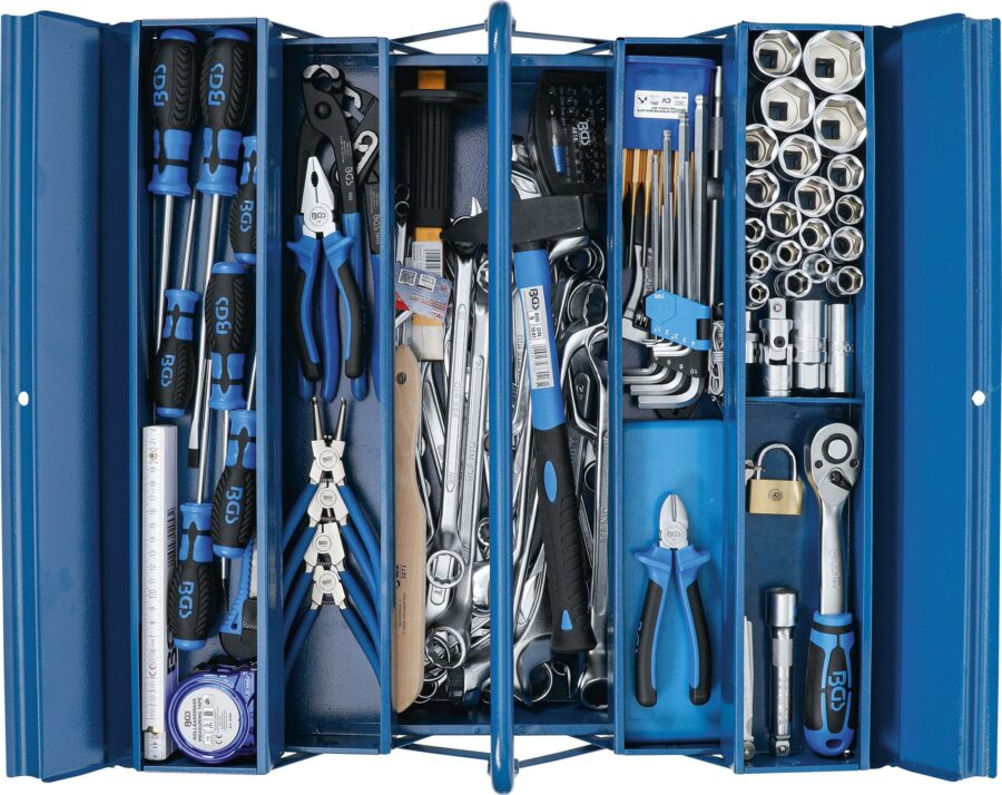 Tool Set in Metal Box | 137 pcs. (3306) - 3306 salidzini kurpirkt cenas