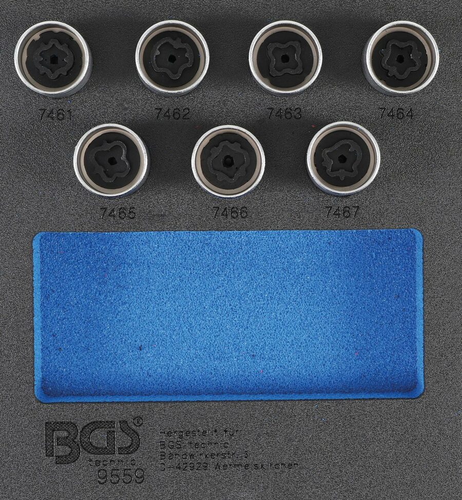 Rim Lock Socket Set for Opel