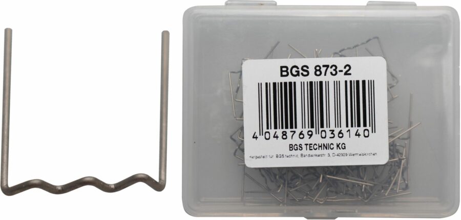 Repair Staples | U-Type | Ø 0.8 mm | 100 pcs. (873-2) - 873-2 salidzini kurpirkt cenas