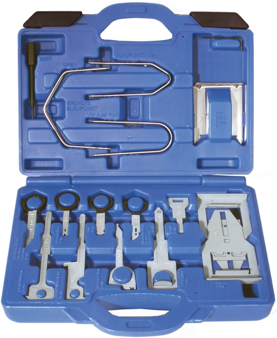 Radio Removal Tool Set | 32 pcs. (8014) - 8014 salidzini kurpirkt cenas