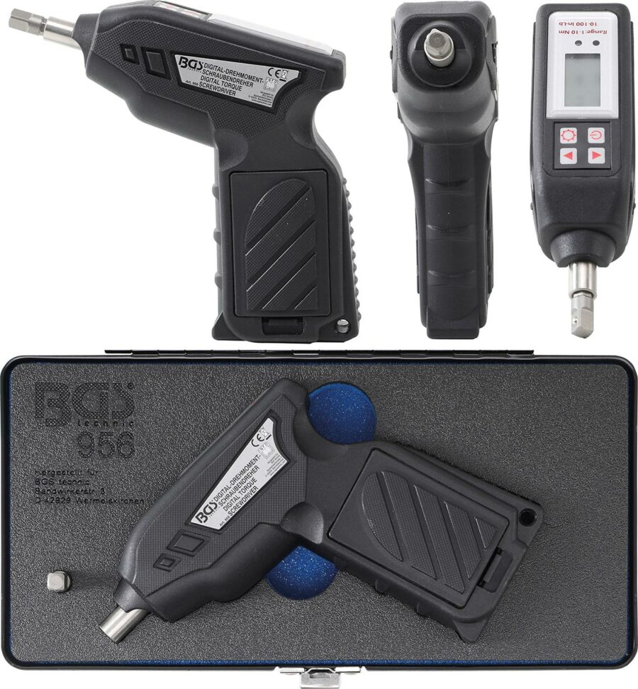 Digital Torque Wrench | 6.3 mm (1/4") | 1 - 10 Nm (956) - 956 salidzini kurpirkt cenas