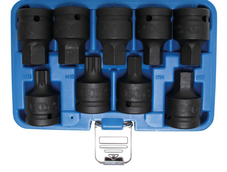 Impact Bit Socket Set | 20 mm (3/4") drive | internal Hexagon