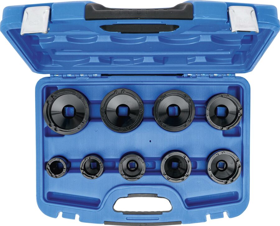 Groove Nut Socket Set | inside taps | KM4 - KM12 | 9 pcs. (8327) - 8327 salidzini kurpirkt cenas