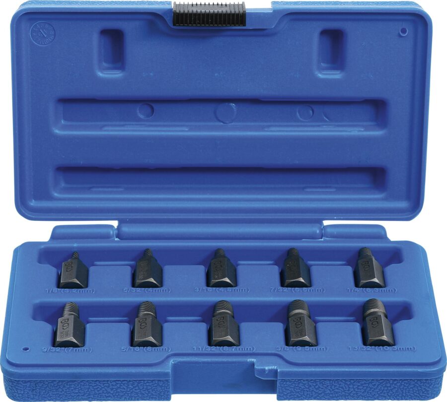 Screw Extractor Set | 10 pcs. (8547) - 8547 salidzini kurpirkt cenas