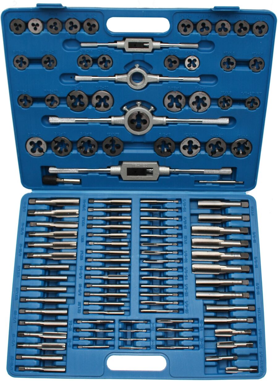 Tap and Die Set | metric/Inch sizes | 110 pcs. (900) - 900 salidzini kurpirkt cenas