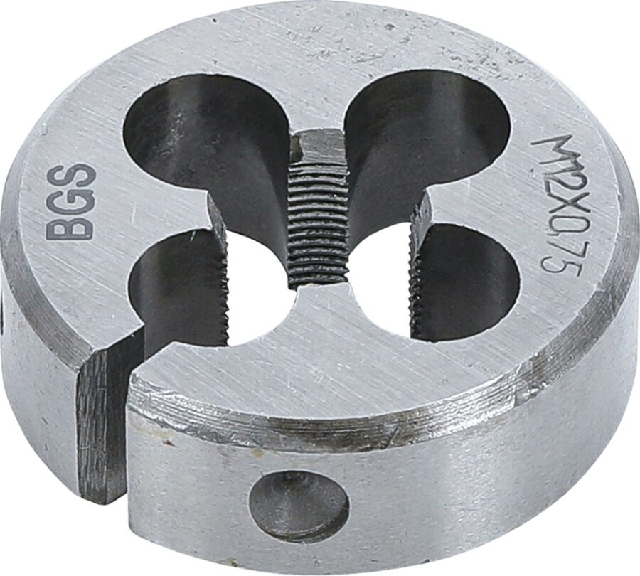 Threading Die | M12 x 0.75 x 25 mm (M12X0.75-S) - M12X0.75-S salidzini kurpirkt cenas