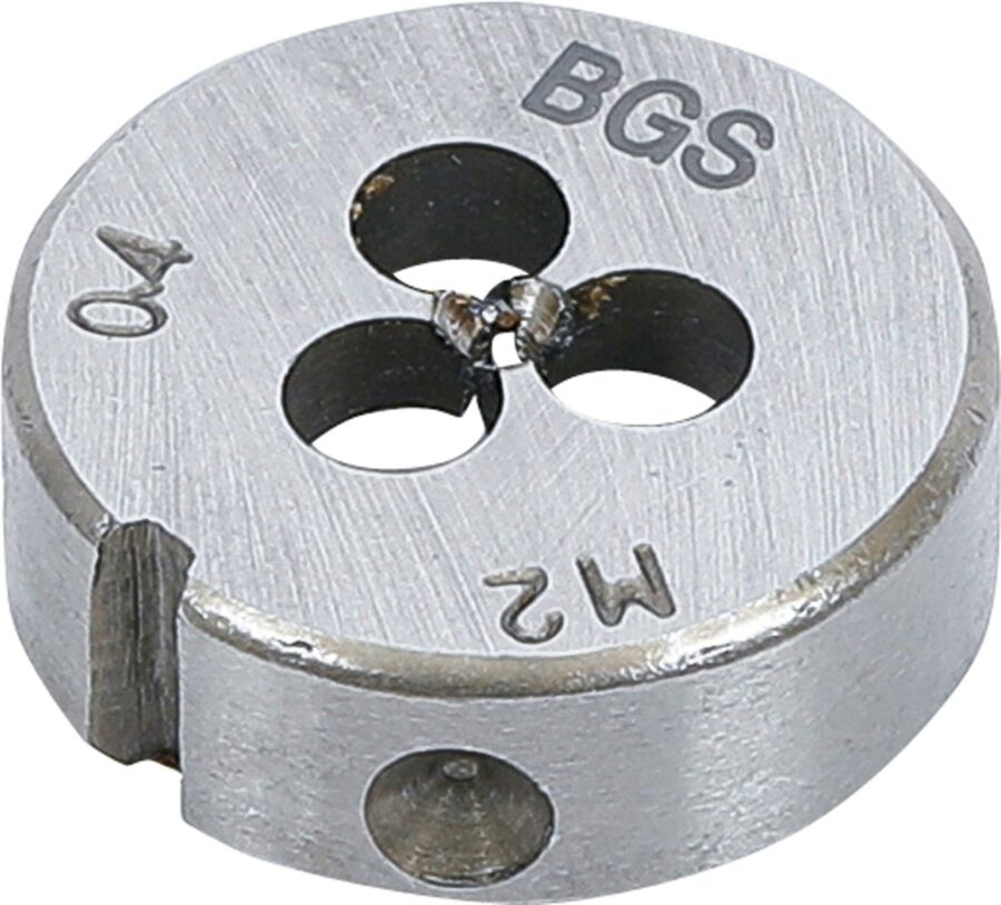 Threading Die | M2 x 0.4 x 25 mm (M2X0.4-S) - M2X0.4-S salidzini kurpirkt cenas