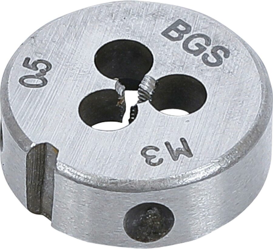 Threading Die | M3 x 0.5 x 25 mm (M3X0.5-S) - M3X0.5-S salidzini kurpirkt cenas