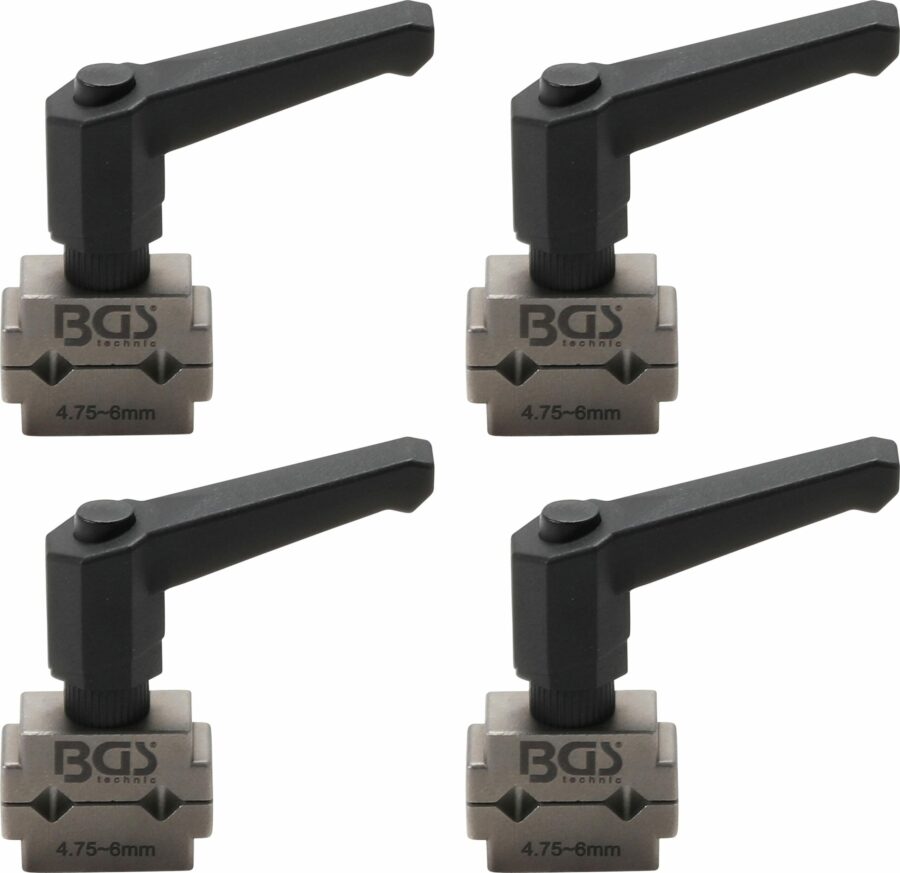 Brake Line Clamps Set | 4.75 + 6 mm | 4 pcs. (9533-1) - 9533-1 salidzini kurpirkt cenas