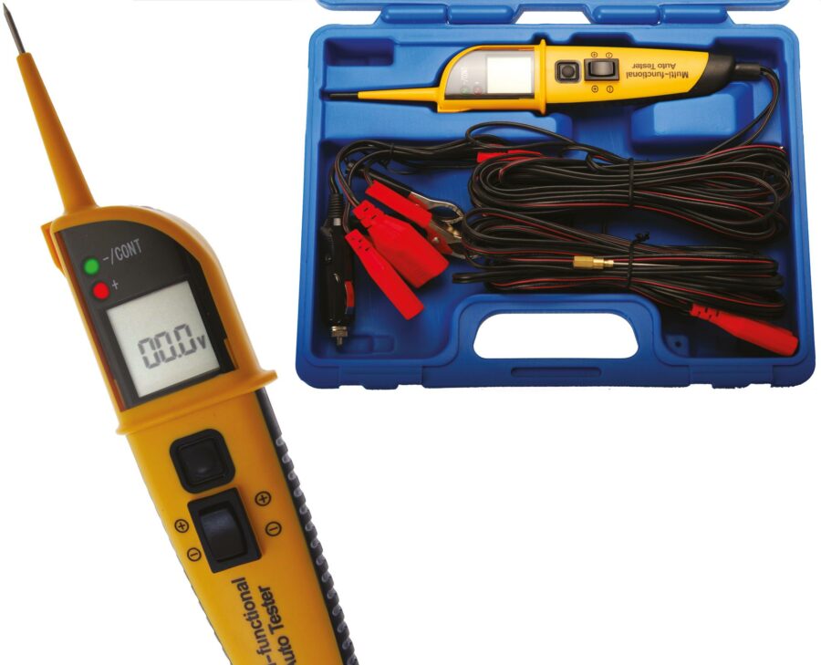 Voltage Tester / Multifunction-Probe with Display and 8 Features (40105) - 40105 salidzini kurpirkt cenas