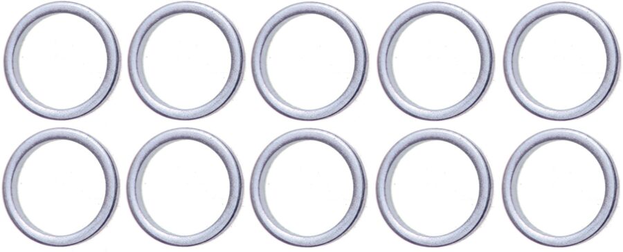 Seal Ring Assortment | for BGS 126 | Ø 13 / 16.5 mm | 10 pcs. (126-UM13) - 126-UM13 salidzini kurpirkt cenas