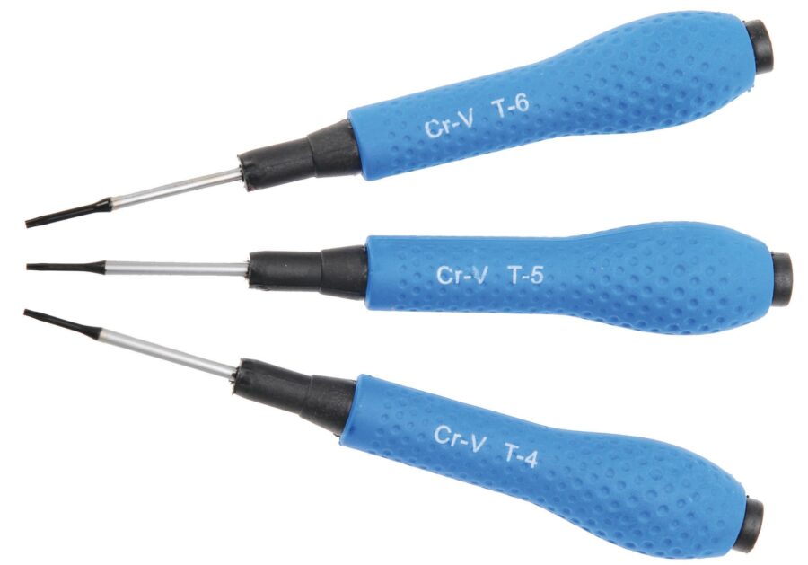 Precision Screwdriver Set | T-Star (for Torx) T4/T5/T6 | 3 pcs. (803) - 803 salidzini kurpirkt cenas