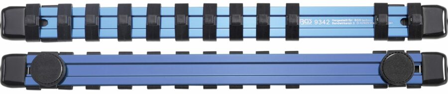 Retaining Bar for 12 Sockets | magnetic | for 6.3 mm (1/4") drive (9342) - 9342 salidzini kurpirkt cenas