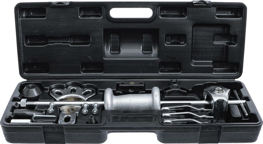 Universal Puller Set with Sliding Hammer | 16 pcs. (7683) - 7683 salidzini kurpirkt cenas