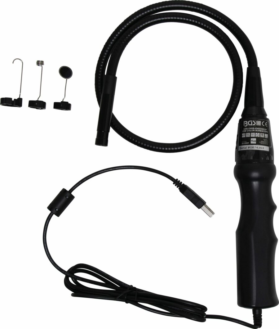 USB Color Borescope with LED lighting (63221) - 63221 salidzini kurpirkt cenas