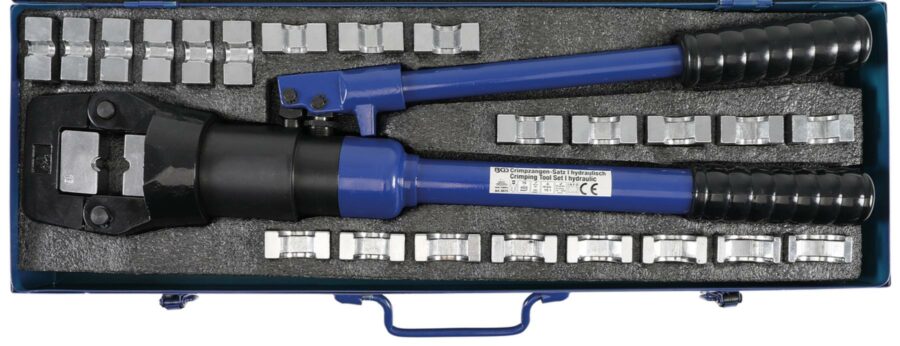 Crimping Pliers Set | hydraulic | 16 - 400 mm² (9573) - 9573 salidzini kurpirkt cenas