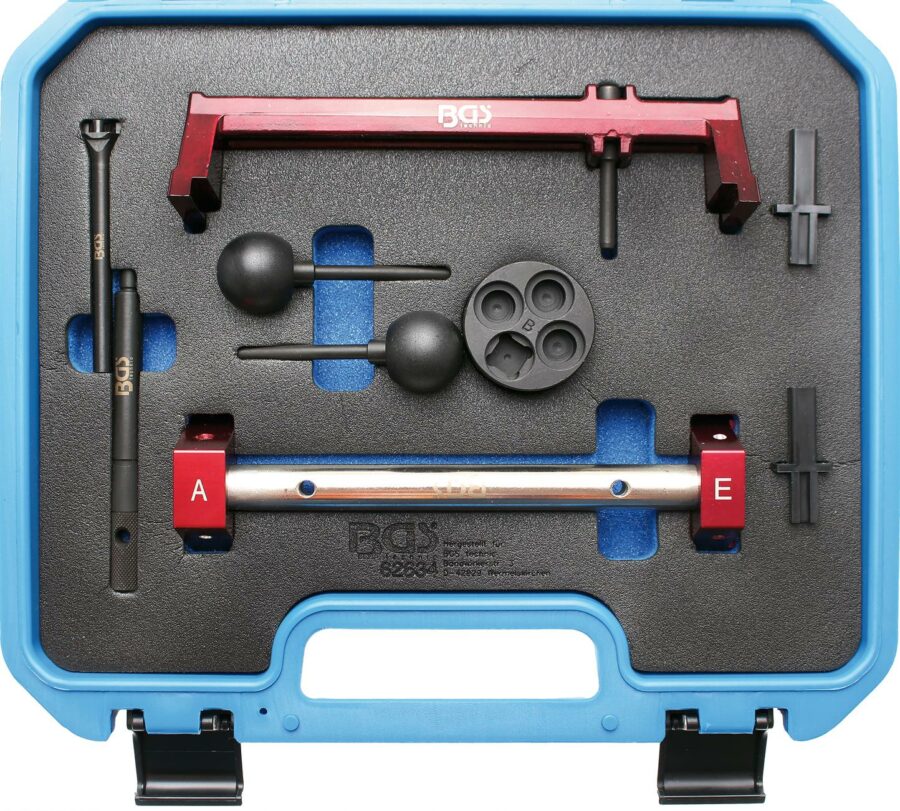 Engine Timing Tool Set | for BMW S54 | 8 pcs. (62634) - 62634 salidzini kurpirkt cenas