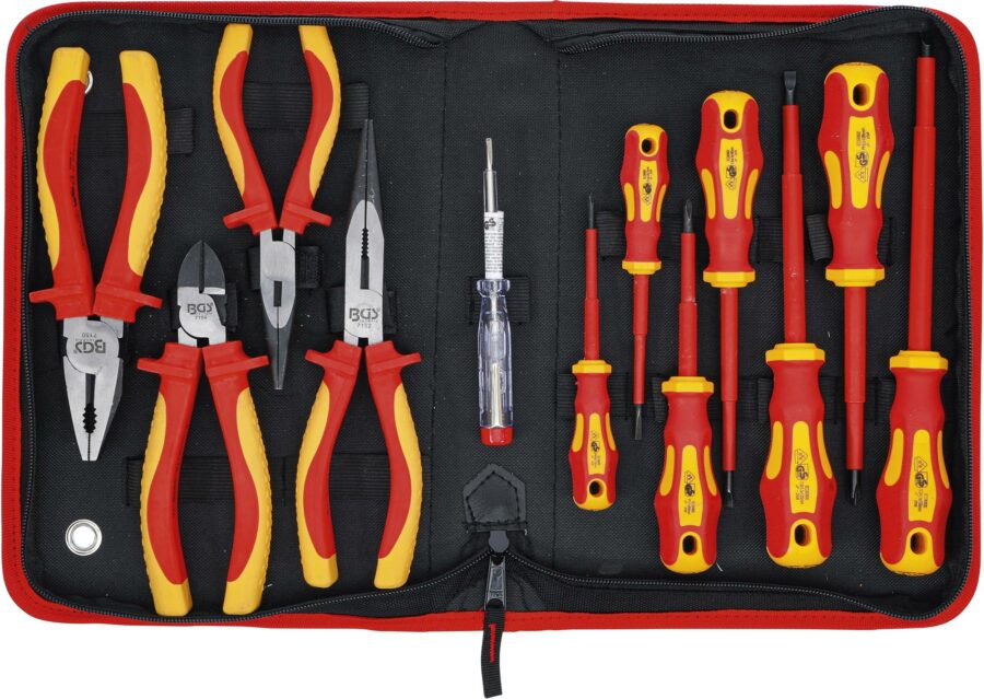 VDE Pliers / Screwdriver Set | 12 pcs. (7140) - 7140 salidzini kurpirkt cenas