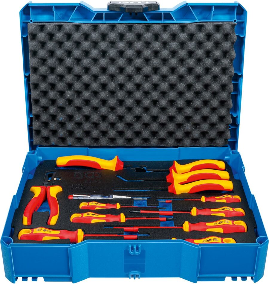 VDE Pliers / Screwdriver Set | BGS systainer® | 13 pcs. (3355) - 3355 salidzini kurpirkt cenas